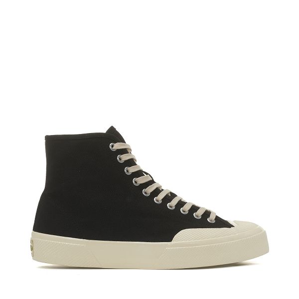 Superga 2433 Black High Top Sneakers - Men's Sneakers USA | US8499181